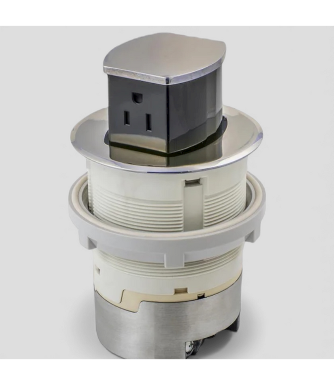 48649 Hubbell Bryant 15A Pop-Up Countertop Receptacle