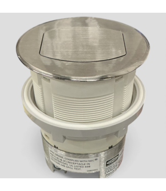 48649 Hubbell Bryant 15A Pop-Up Countertop Receptacle