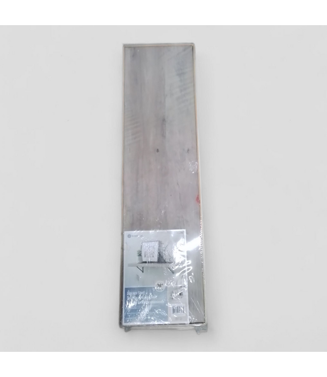 48651 allen + roth Distressed Wood Rectangular Shelf Kit