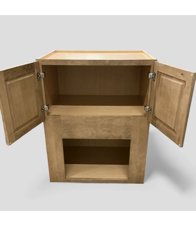 48652 Maple Microwave Wall Cabinet 32.75"W