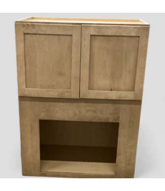 48652 Maple Microwave Wall Cabinet 32.75"W