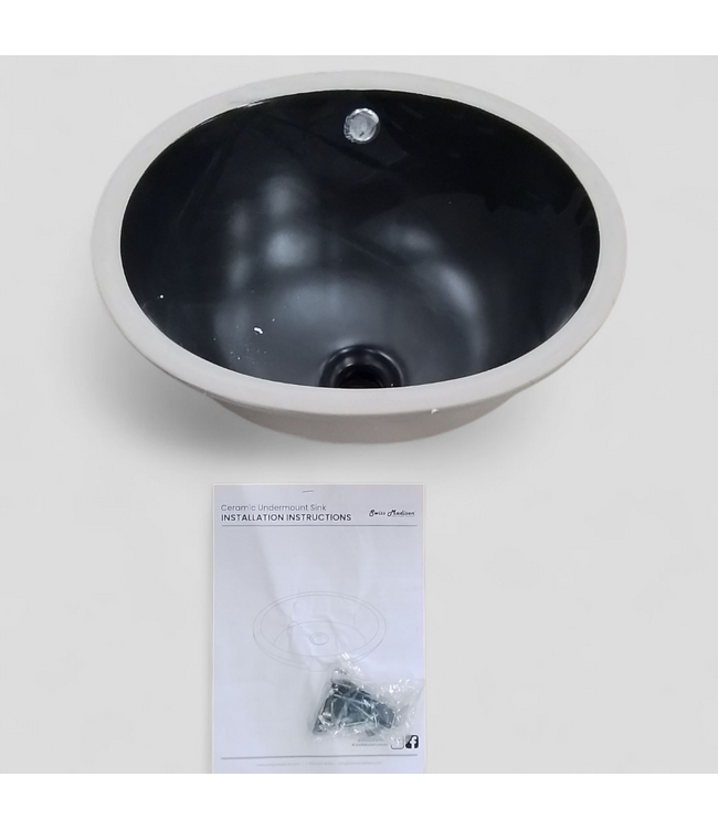 48653 Swiss Madison Nantes Ceramic Bathroom Sink