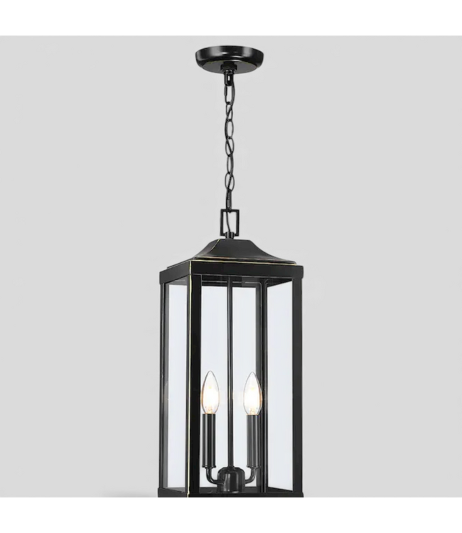 48672 True Fine Outdoor Bronze 2-Light Pendant Light
