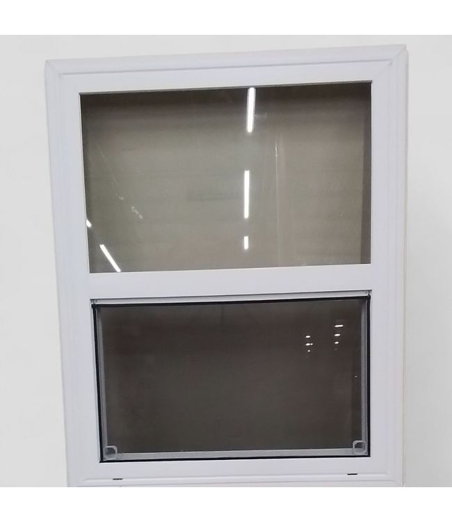 48675 Project Source 23.5-in x 29.5-in White Vinyl Window