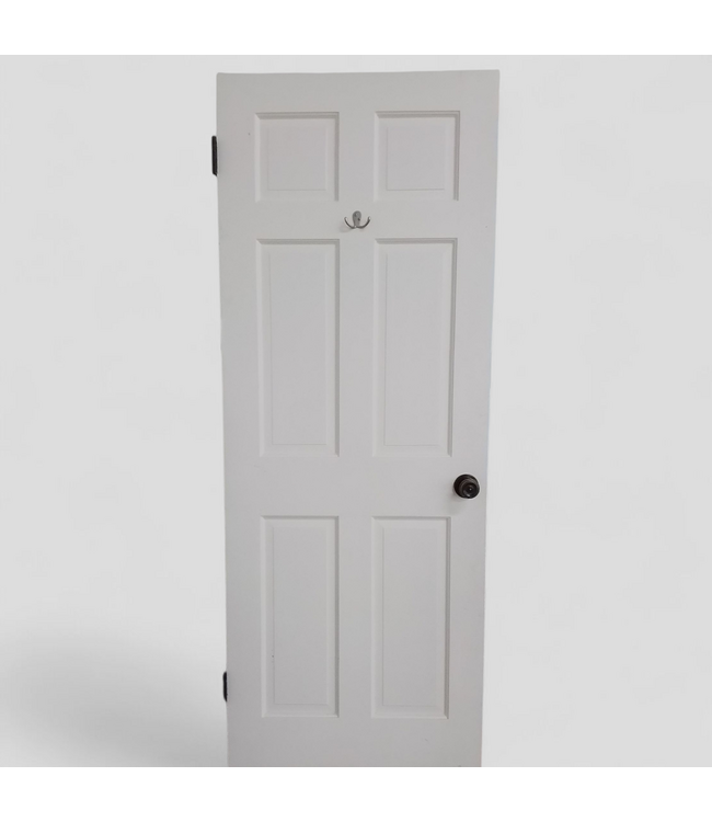 48684 6 -Panel Solid Core Interior Door 30"W x 79"H