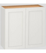 48693 Diamond Now White 30" Wall Cabinet