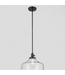 48695 Kichler Avery 1 -Light Black Hanging Pendant Light