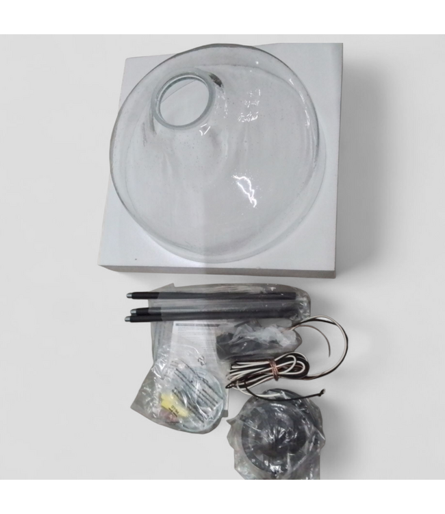 48695 Kichler Avery 1 -Light Black Hanging Pendant Light