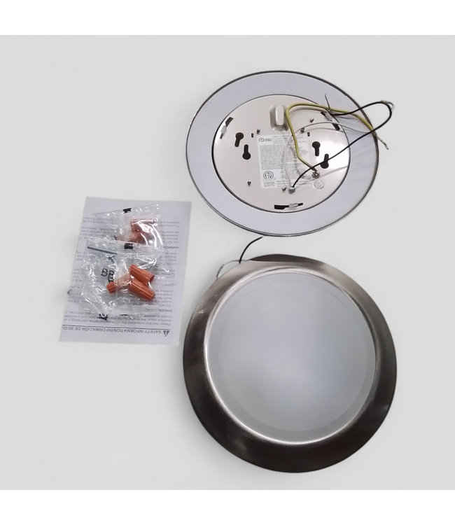 48715 Project Source LED Flush Mount Light 2 -Pack