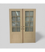 48704 Pella 3/4 Lite Double Swing Entry Door 60.25"W x 79"H.