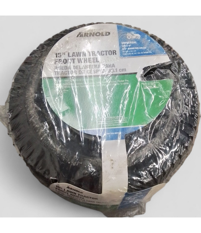 48719  Arnold 15-in Universal Fit Front Wheel for Riding Mower