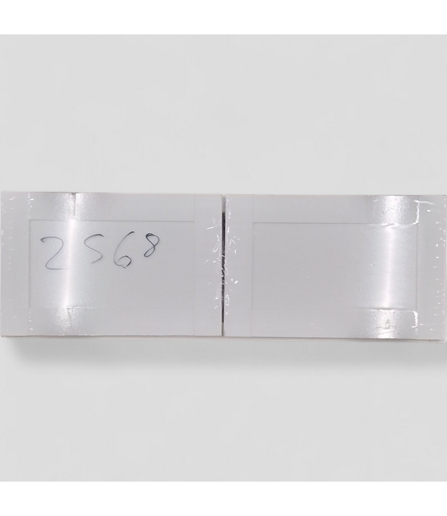 48720 Diamond Now Arcadia White Wall Cabinet 36"W