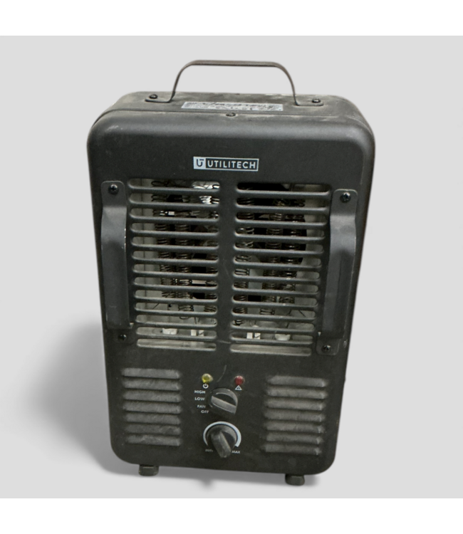 48722 Utilitech Black Space Heater
