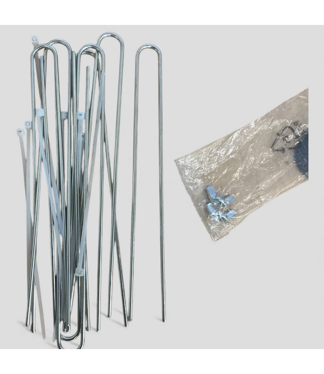 48728 Holiday Living 48" Freestanding Black Santa Yard Decor