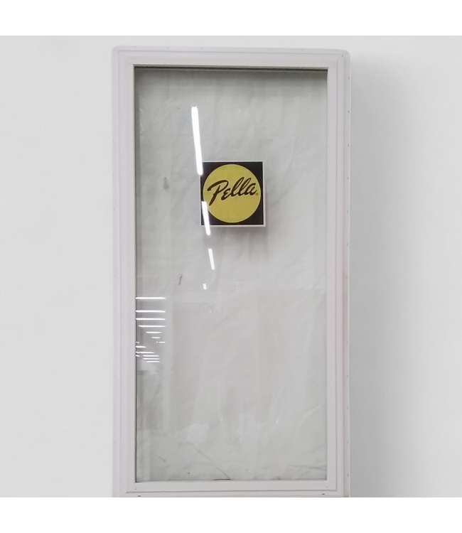 48736 Pella White Vinyl Fixed Window 30-in x 59.5-in