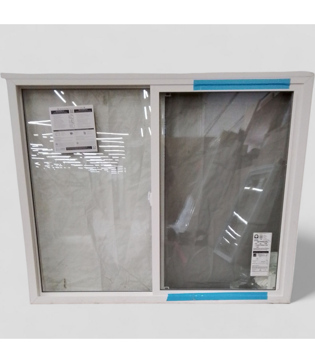 48739 Pella White Vinyl Horizontal Sliding Window 60"W x 48"H