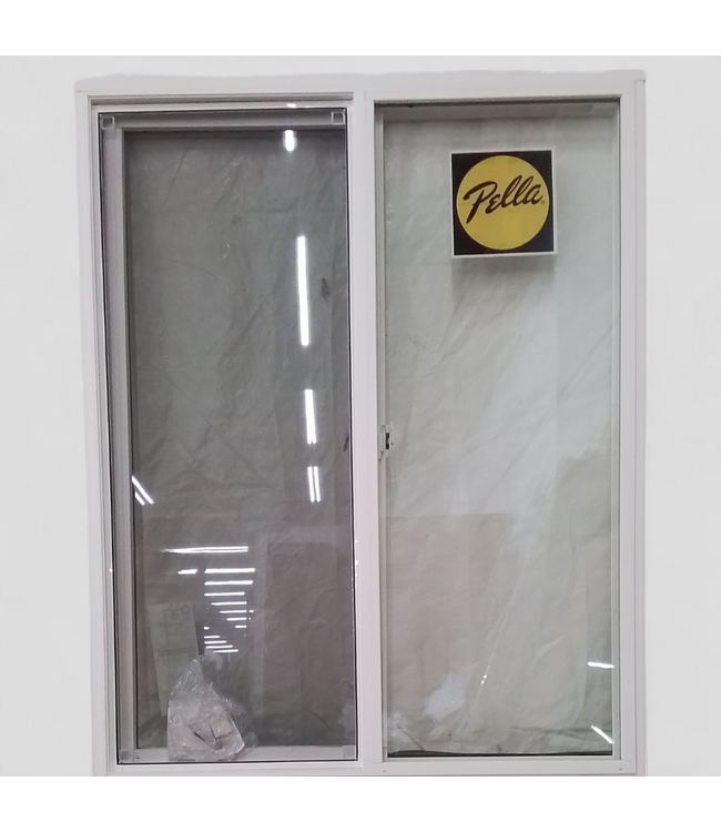 48741 Pella White Vinyl Horizontal Sliding Window 48"W x 60"H