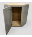 48743 Diamond NOW Gray Corner Diagonal Upper Cabinet