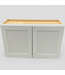 48745 Diamond Now Arcadia White Wall Cabinet