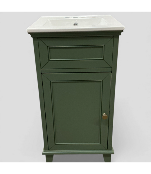 48751 Allen+Roth Lambert Sage Green Single Vanity 18"