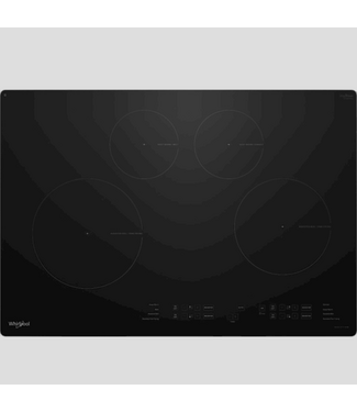 48752 Whirlpool WipeClean 30" 4 Burner Induction Cooktop