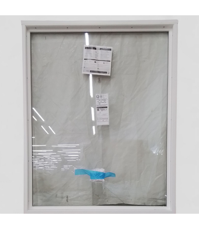 48754 Pella White Vinyl Fixed Window 48-in x 60-in