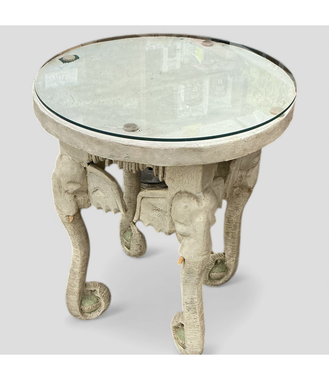 48757 Elegant Elephant End Table