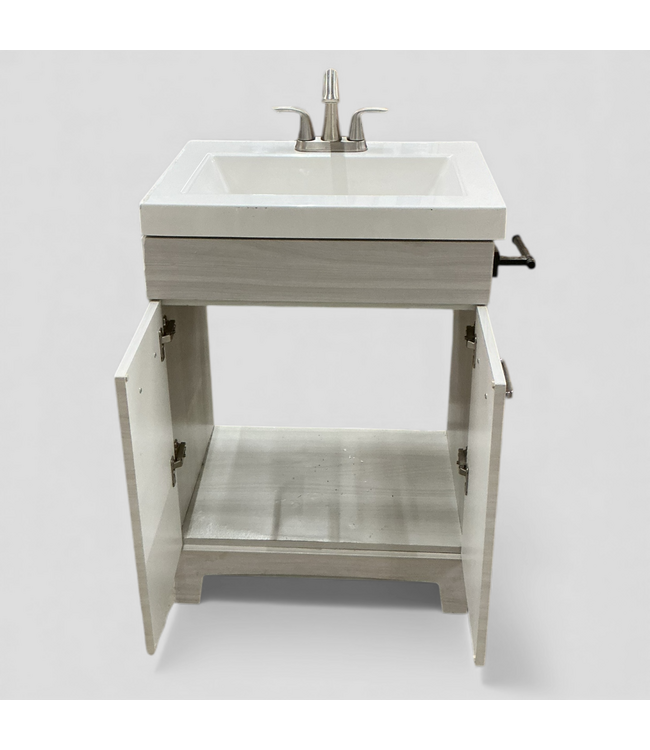 48763 Platinum Grey Single Sink Vanity