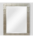 48767 allen + roth Glitzy Silver Framed Wall Mirror 27" x 33"