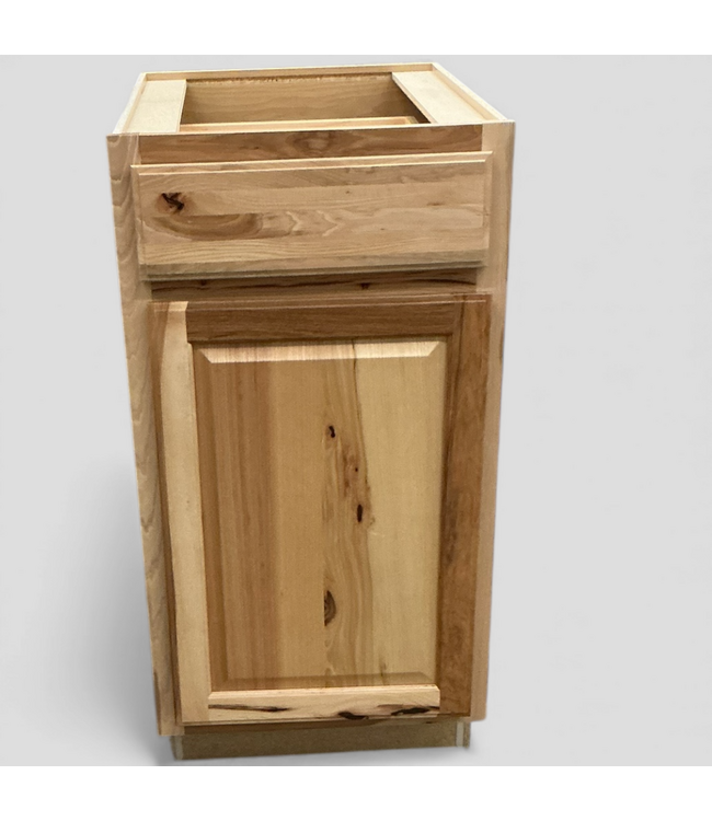 48761 Rustic Hickory Base Cabinet 18"W