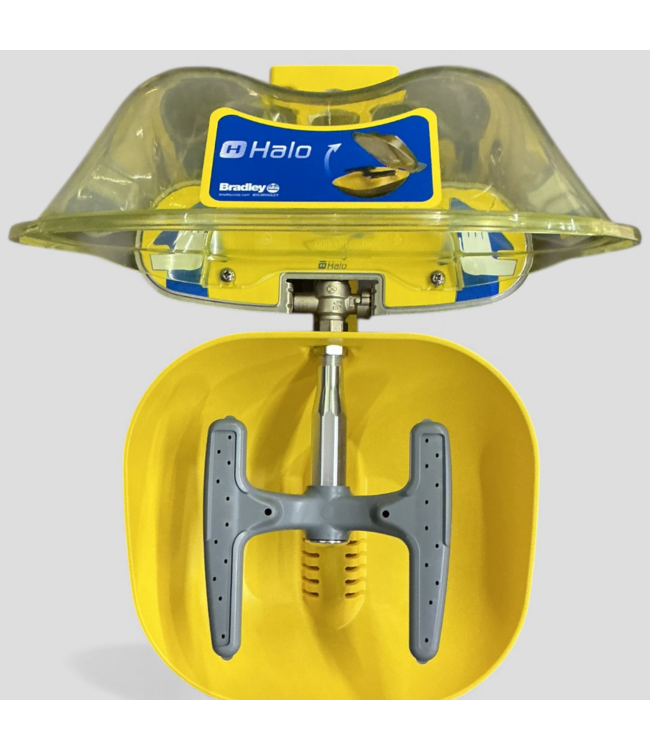 48764 Bradley Halo Safety Shower Eye Face Wash Station