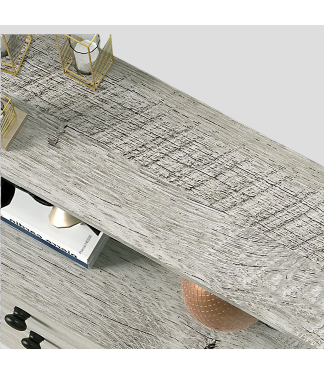 48771 ReaHome 8 Drawer Wood Top Storage Dresser