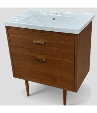 48795 Water Creation Brandy 30" Bathroom Vanity With Top