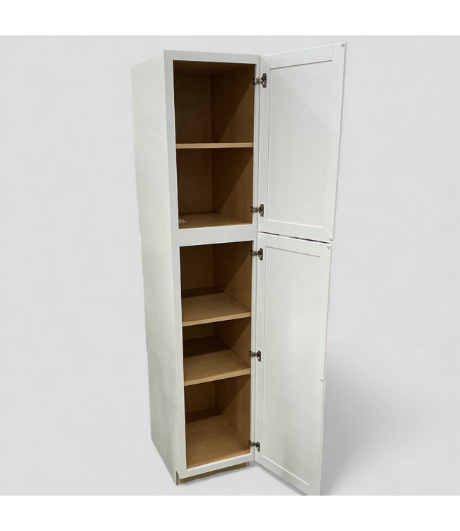 48798 Arcadia White Pantry Cabinet 18"W