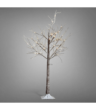 48800 Puleo International Pre-Lit Brown Artificial Tree