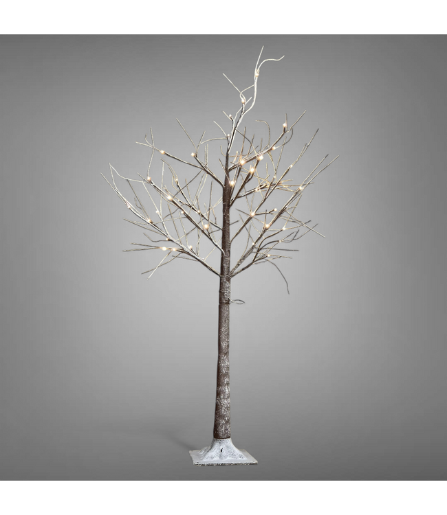48800 Puleo International Pre-Lit Brown Artificial Tree
