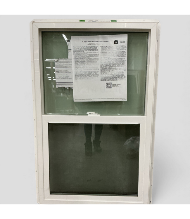 48829 Jeld Wen Single Hung Sliding Window 25.5"W x 40.5"H