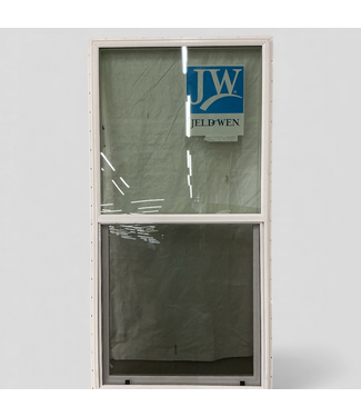 48830 Jeld Wen White VInyl Sliding Window 35.5"W