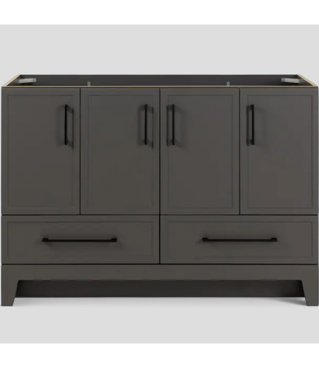 48833 Style Selections Meera Cement Gray Vanity 48"