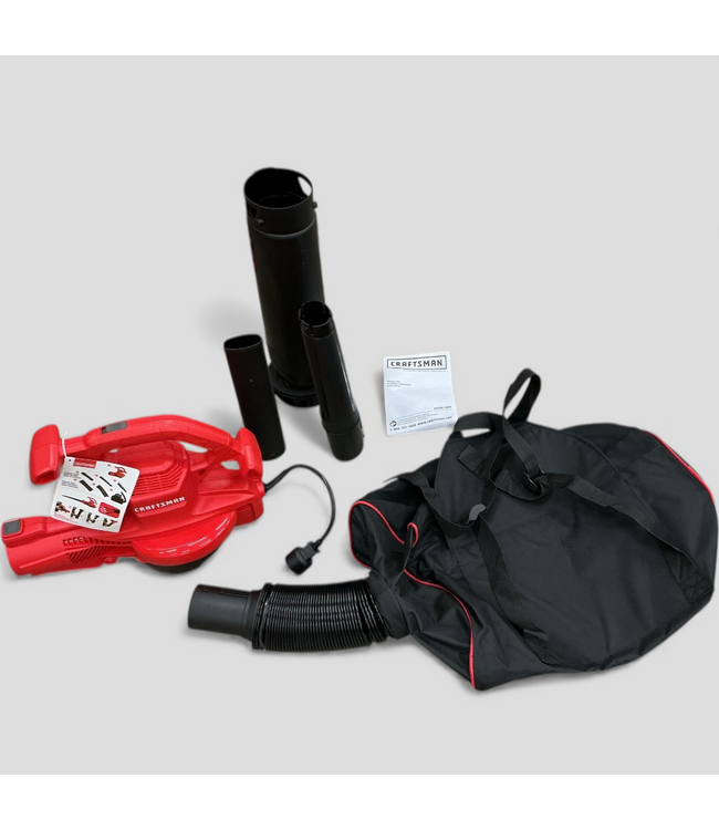 48836 Craftsman Corded Electric Backpack Leaf Blower