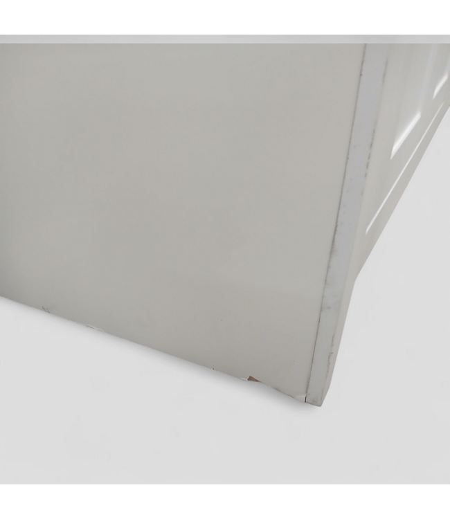 48839 Ariel 72-in White Bathroom Vanity Base Cabinet