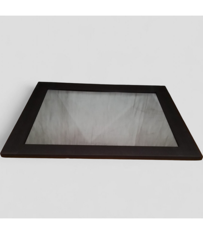 48854 allen + roth Bronze Polished Wall Mirror 28"W x 34"H