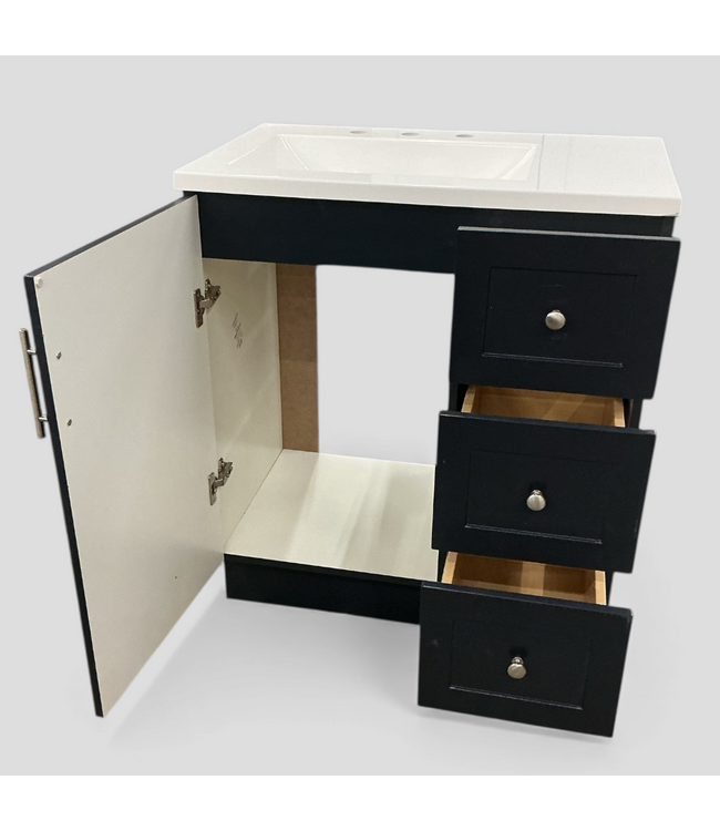 48863 Project Source Davies 30" Bathroom Vanity With Top