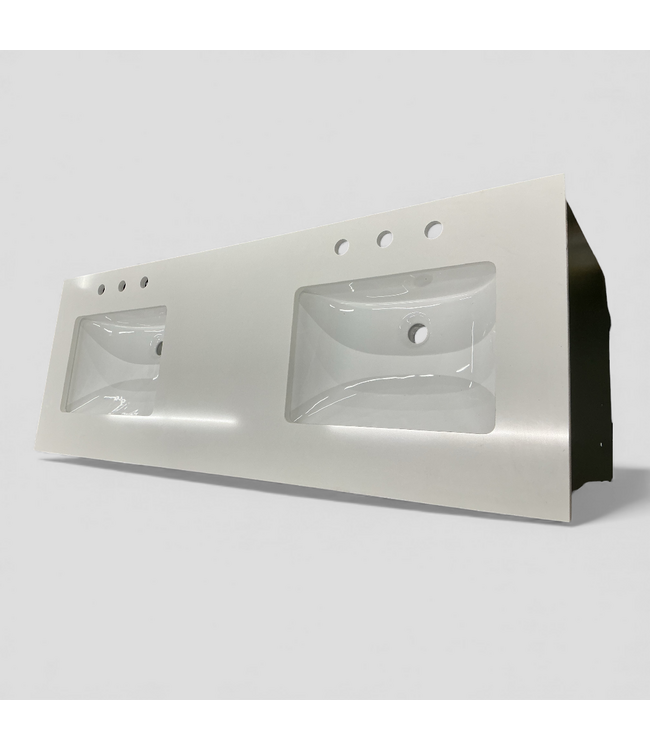 48844 Elegant Lighting Eugene Green 60" Double Vanity