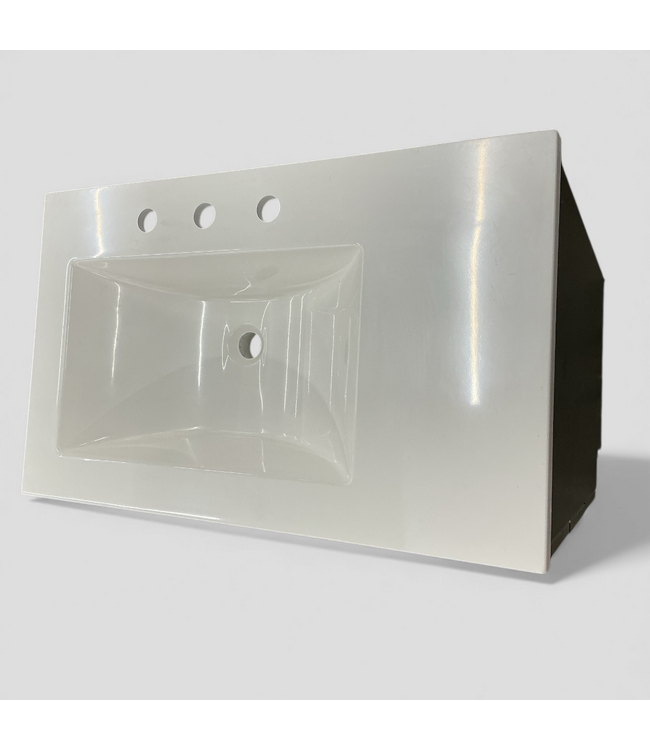 48863 Project Source Davies 30" Bathroom Vanity With Top