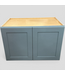 48876 Powder Blue Upper Wall Cabinet