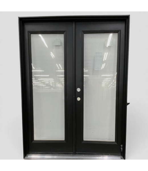 48880 Jeld-Wen Full-Lite Fiberglass Double Door 59" x 79.5"