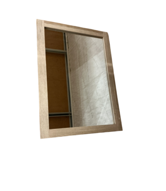 48882 Rectangular Wood Framed Mirror