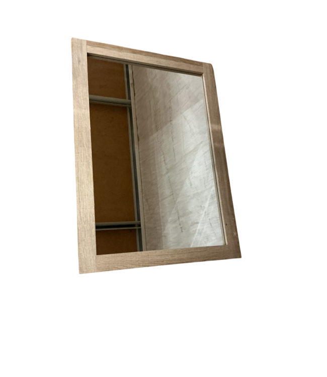 48882 Rectangular Wood Framed Mirror