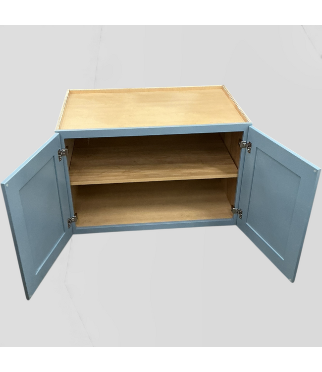 48876 Powder Blue Upper Wall Cabinet